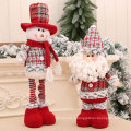 New Medium retractable doll Christmas old snowman doll Christmas gift Christmas decoration ornaments